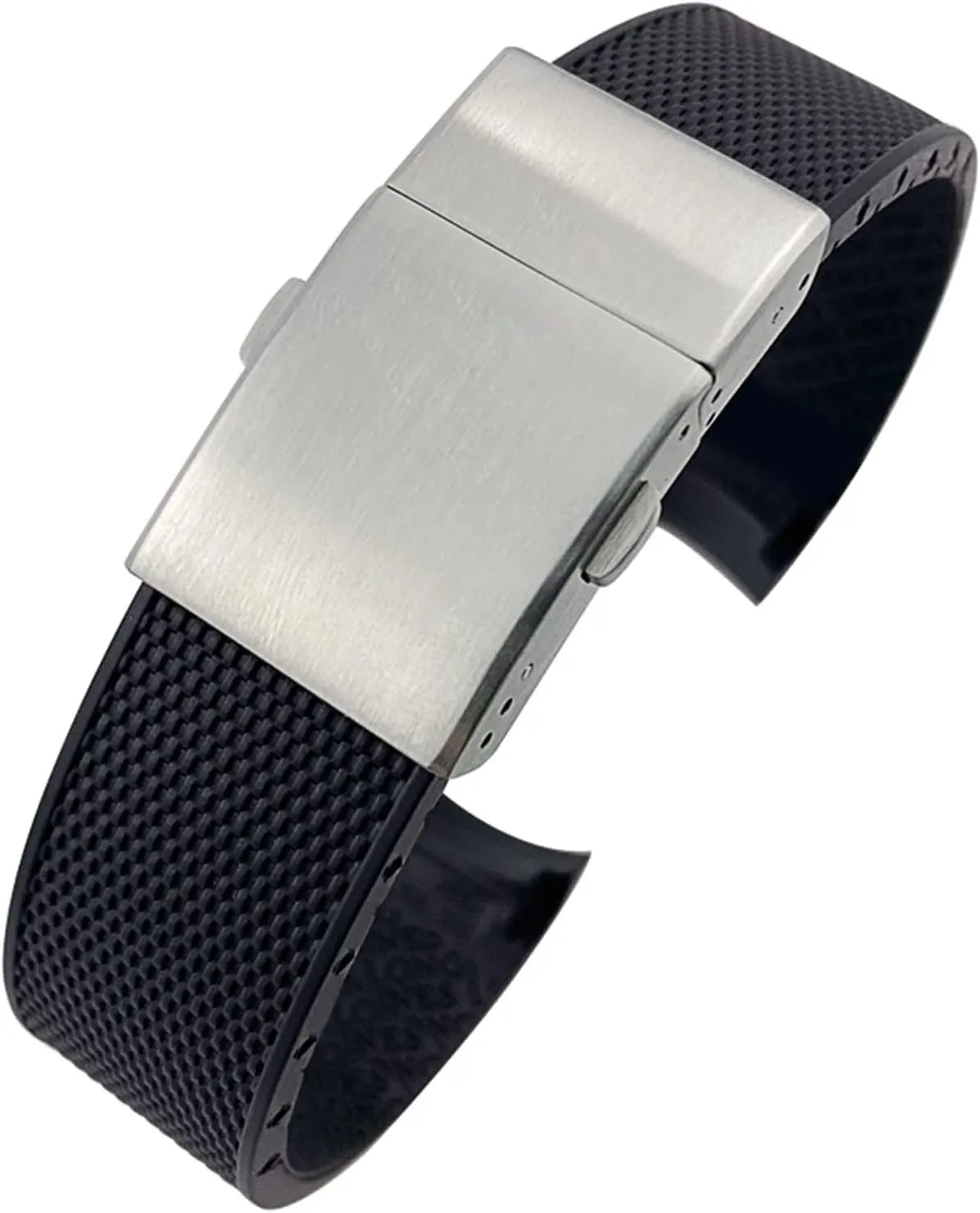 for Longines Master Conquest HydroConquest L3 Watchband Accessories 19mm 20mm 21mm Waterproof Rubber Watch foliage uneven regiment deficiency Strap 