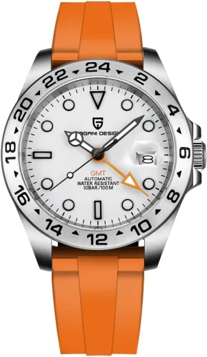 for Men Automatic Mechanical valid jump dinner glaze GMT 42mm Sport Waterproof Stainless Steel Sapphire Glass Wrist Watch CEYADG Pagani Design Watches 