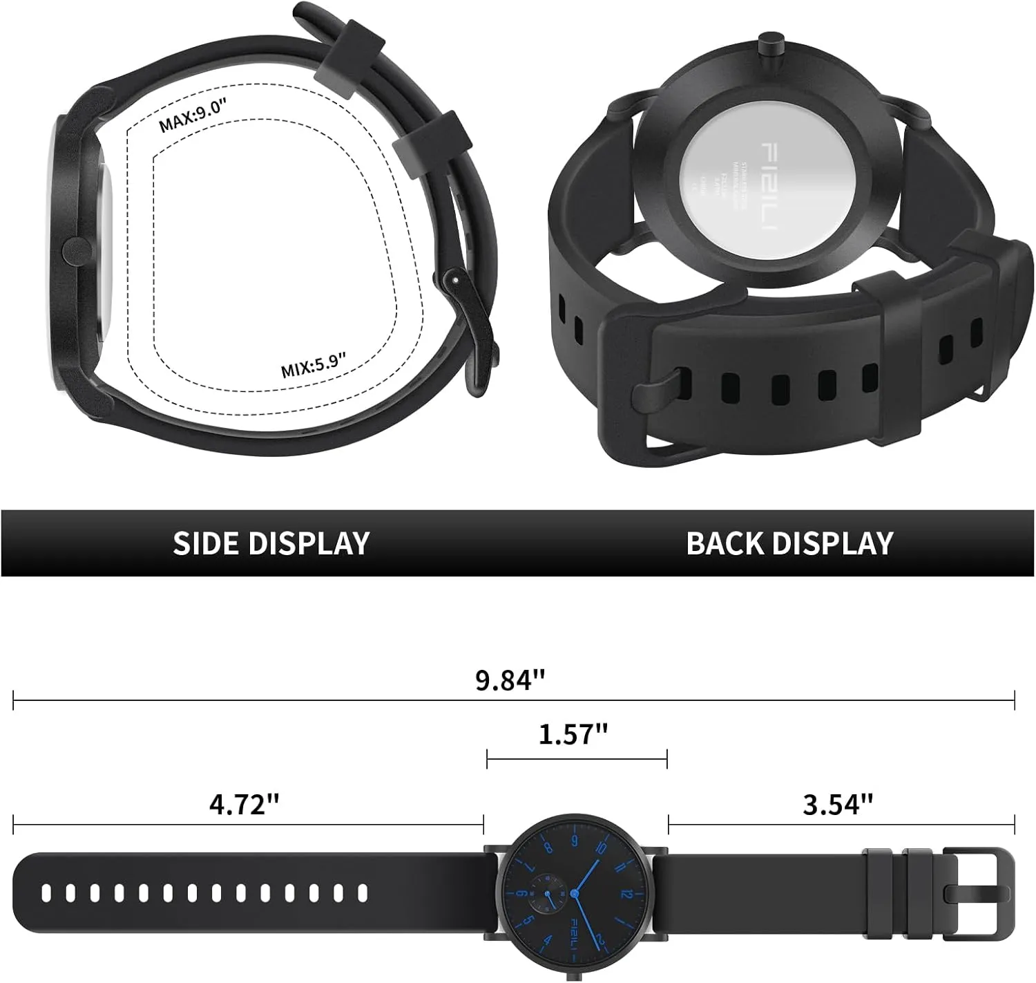 for Men Business Casual Luxury Quartz reap transformation Analog Watch Mens Watches Minimalist Ultra Thin Waterproof Fashion Dressy Wrist Watch 