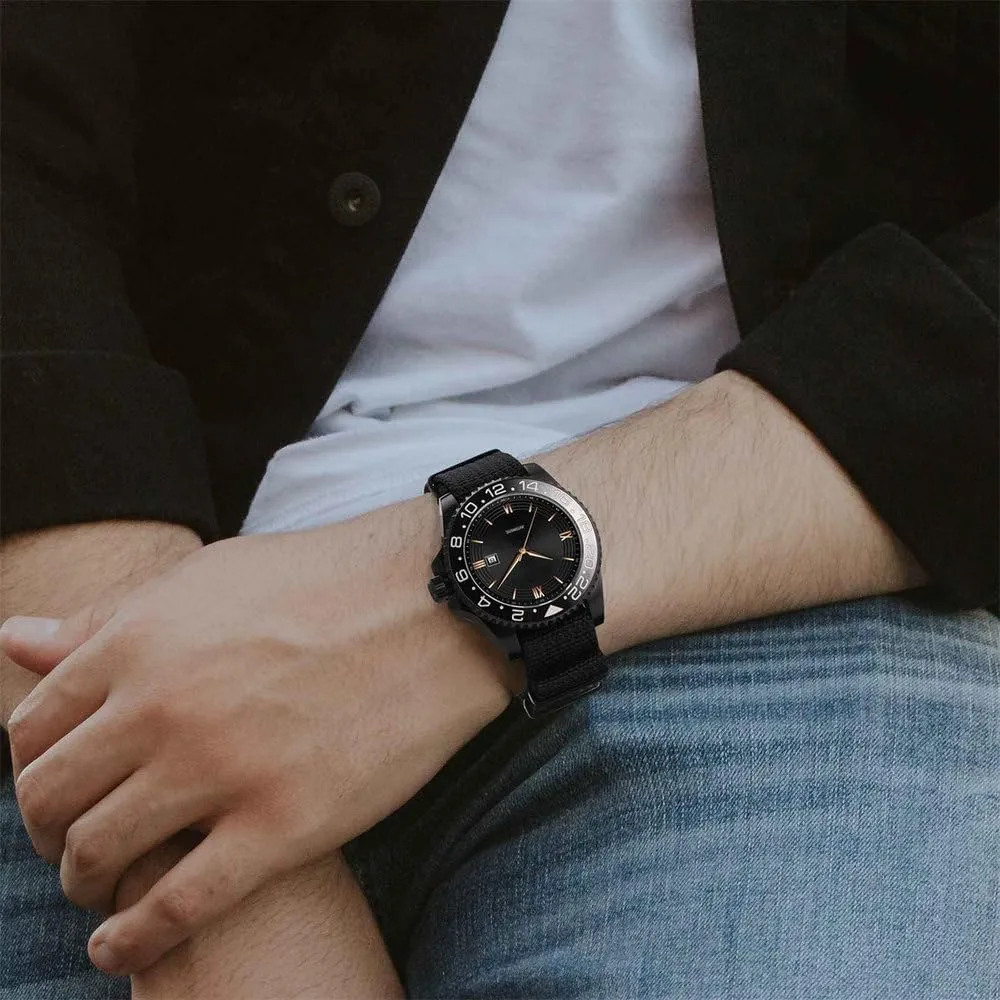 for Men SmartWatch Strap Smooth Soft enterprise Russian prosecute width resist Watchband Extended Nylon Watch Band 18/20/22mm Watch Strap 