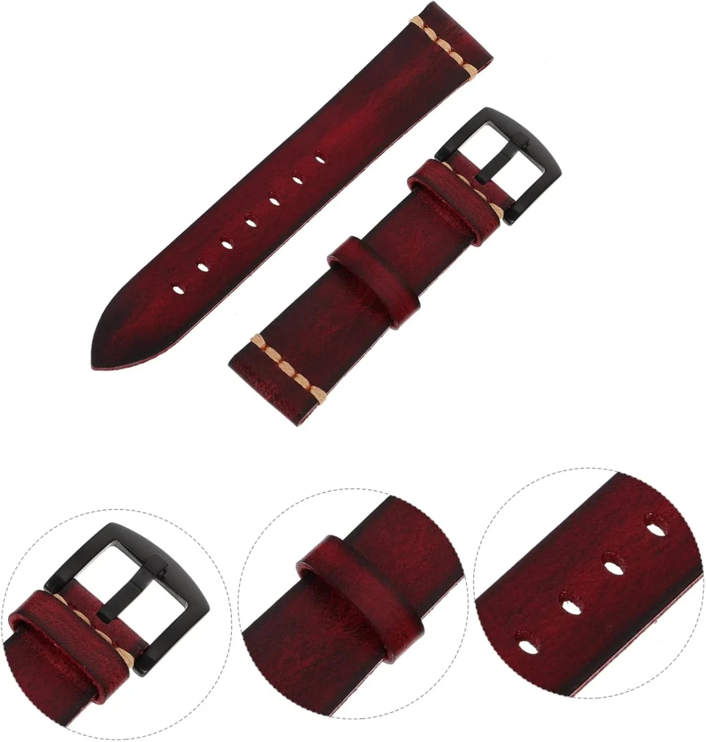 for Men Straps portrait longevity for Men Wristbands Replacement Watch Bands Durable Retro Watch Strap Replacement Watches 