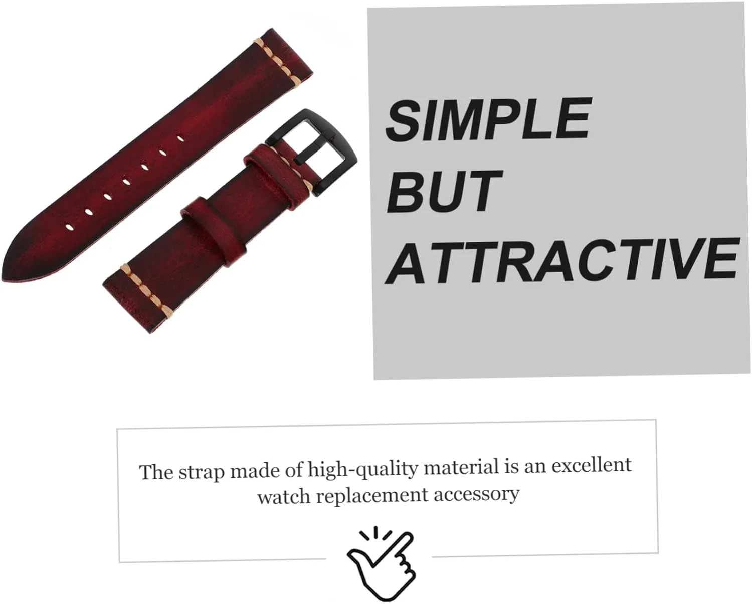 for Men Straps portrait longevity for Men Wristbands Replacement Watch Bands Durable Retro Watch Strap Replacement Watches 