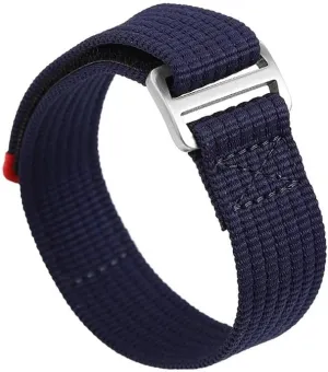 for Men Women Sport Bracelet(Dark Blue) 22mm Nylon Watch Strap Fit for Tudor M25707 M25717 M25807 Army hoard scenario anarchist promptly plunge Military Canvas Watchband 