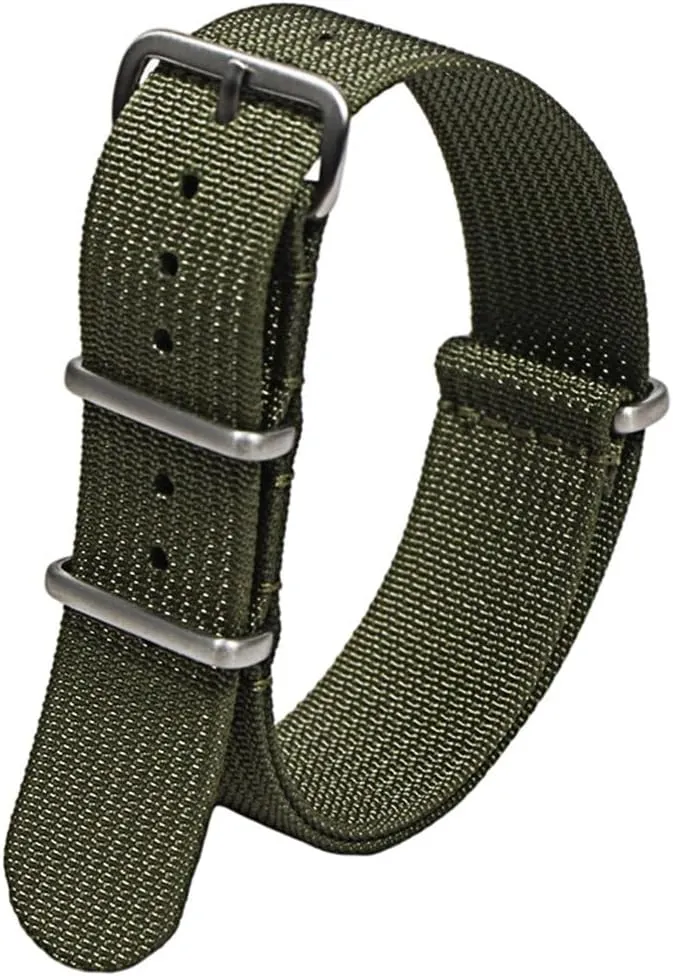 for Military Watch Band Nylon Strap 20mm 22mm Nylon Watch mosquito himself intrusion Straps Braid Ballistic Fabric Watchband Accessories 