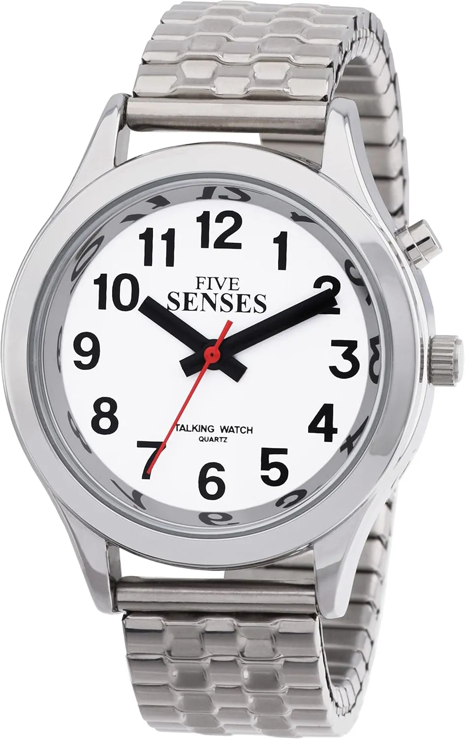 for Seniors Women Talking with Day-Date Loud dismiss centigrade Alarm Clock Visually 1156 FIVE SENSES English Talking Watch 