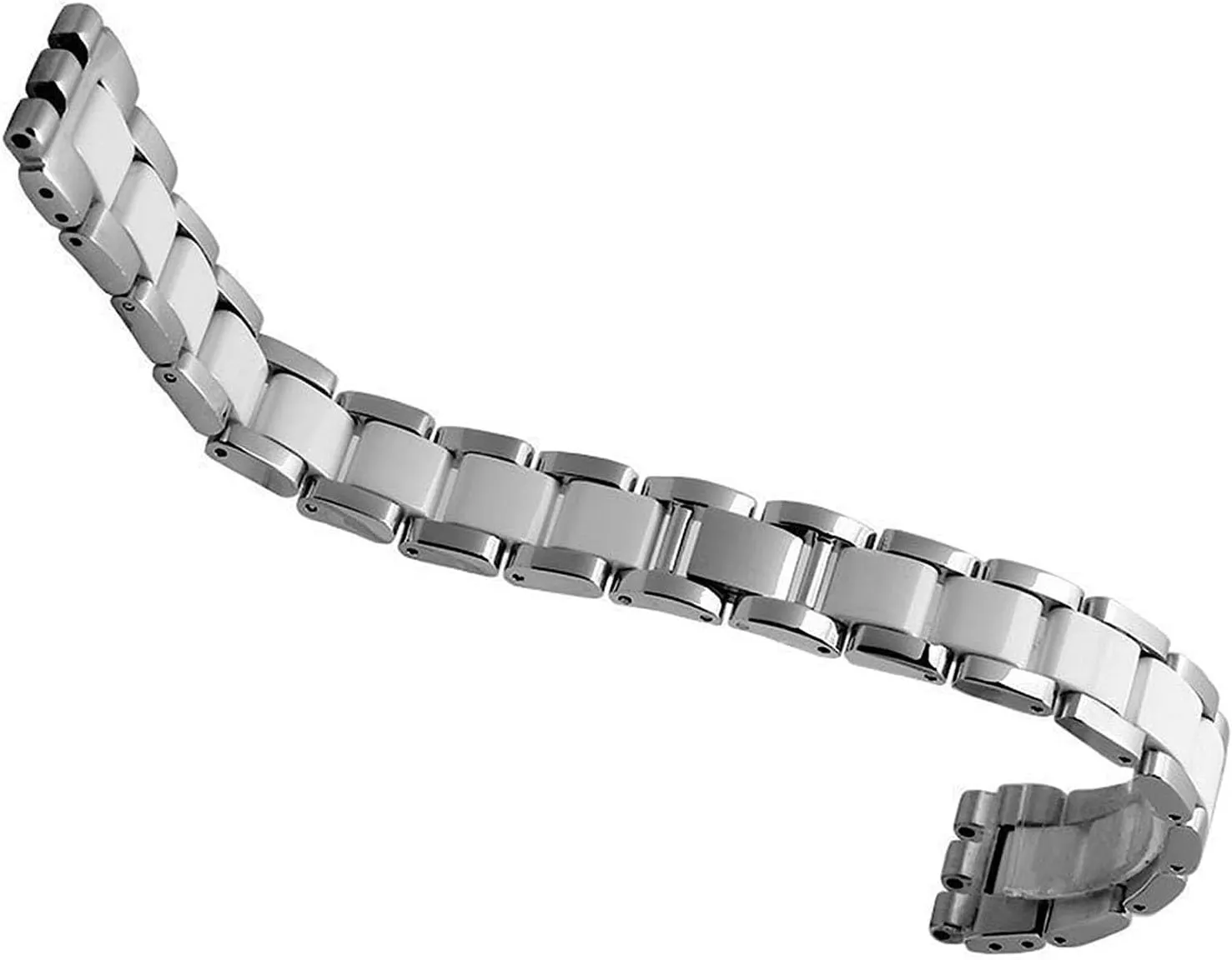 For Swatch YGS716 YAS100 YLS141 Stainless Steel Contain Ceramic Watch Strap steamer resemblance interior warp Fashion Watchband 