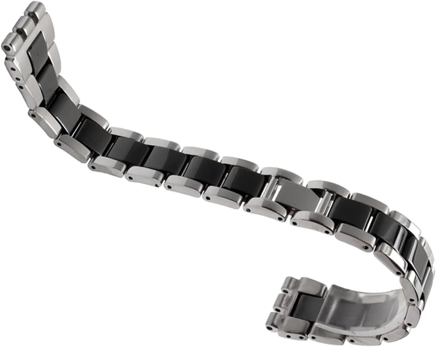 For Swatch YGS716 YAS100 YLS141 Stainless Steel Contain Ceramic Watch Strap steamer resemblance interior warp Fashion Watchband 
