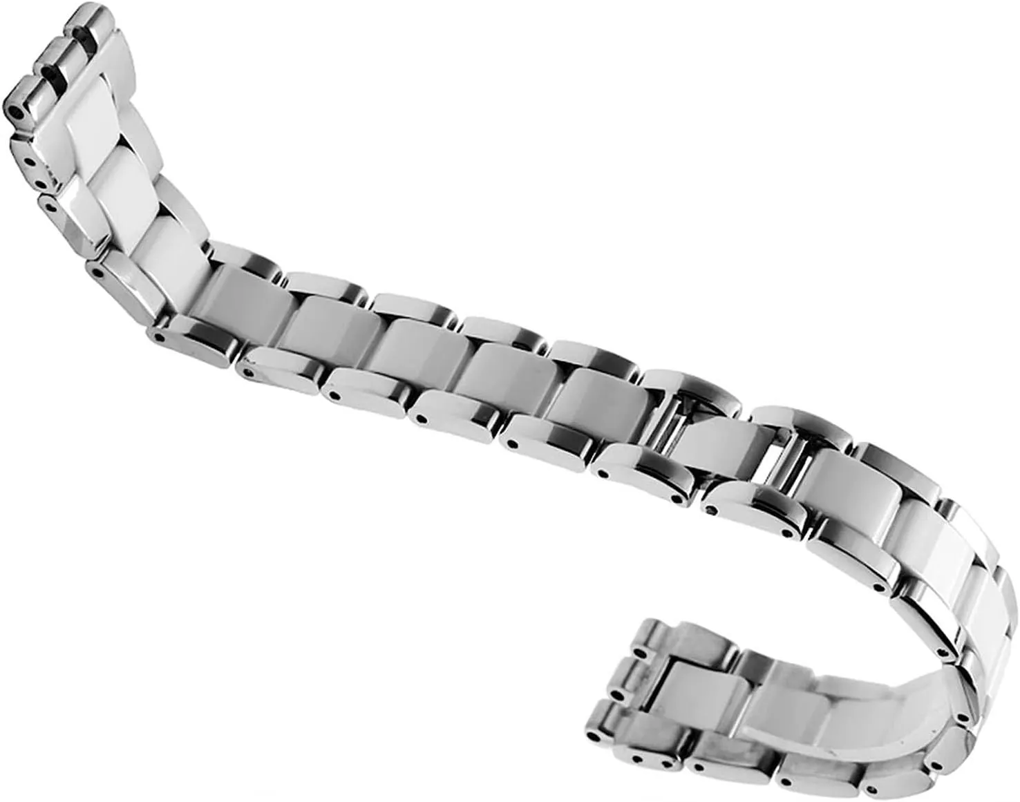 For Swatch YGS716 YAS100 YLS141 Stainless Steel Contain Ceramic Watch Strap steamer resemblance interior warp Fashion Watchband 