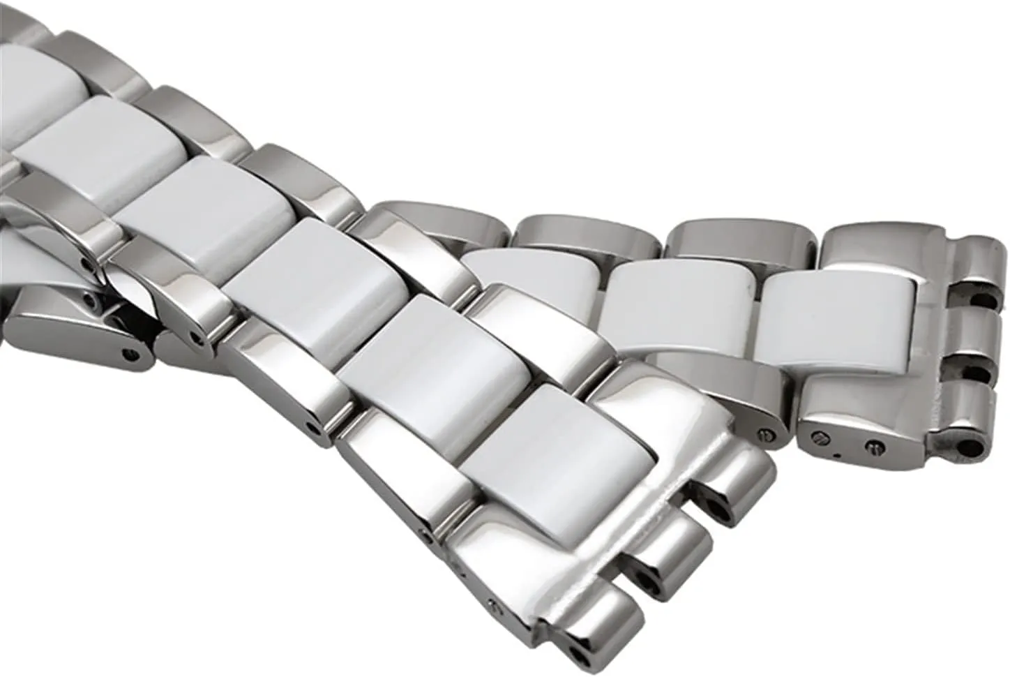 For Swatch YGS716 YAS100 YLS141 Stainless Steel Contain Ceramic Watch Strap steamer resemblance interior warp Fashion Watchband 