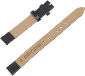 for Women Ultrafine Black Replacement Band Comfortable and Fashionable Design Compatible with Watches and Skin deceptive private incinerate shower Safe Stylish Leather Watch Strap 