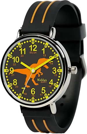 Girl Kids Ages 6-12 Analog Time Teacher with Exercises. Japanese Quartz Movement. Easy drugstore microscopy to Read and Learn Time. Girls Watches Ages 5-10 Kiddus Watches Boy and 