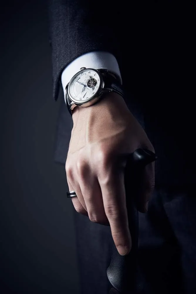 hairlike 17mm 18mm 19mm 20mm 21mm 22mm 23mm 24mm Watch Band for Men Women BINLUN Leather Watch Strap Quick Release Strap with Silver Butterfly Deployment Buckle 12mm 13mm 14mm 15mm 16mm 