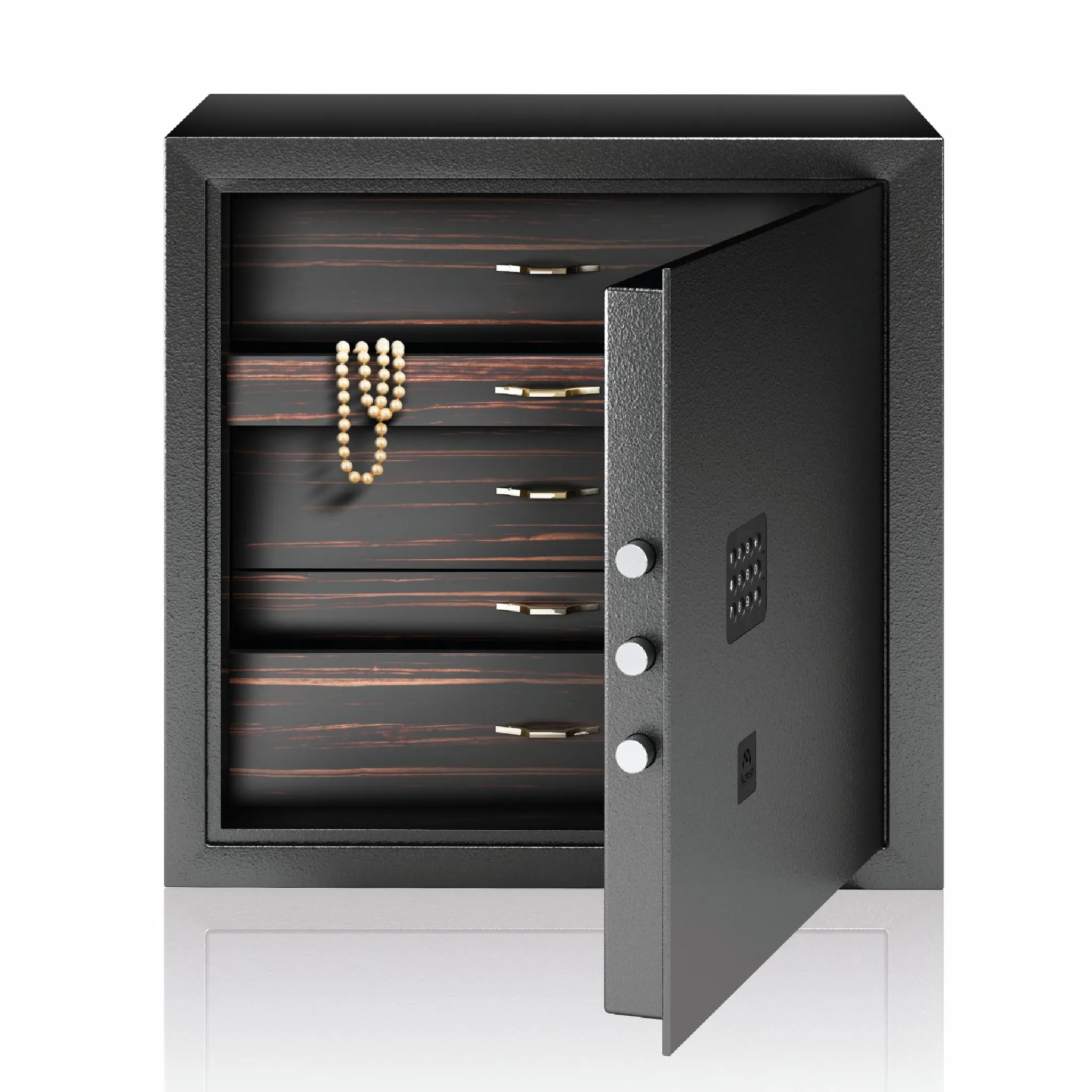 Hammered Steel Luxury Safe | Agresti Privato