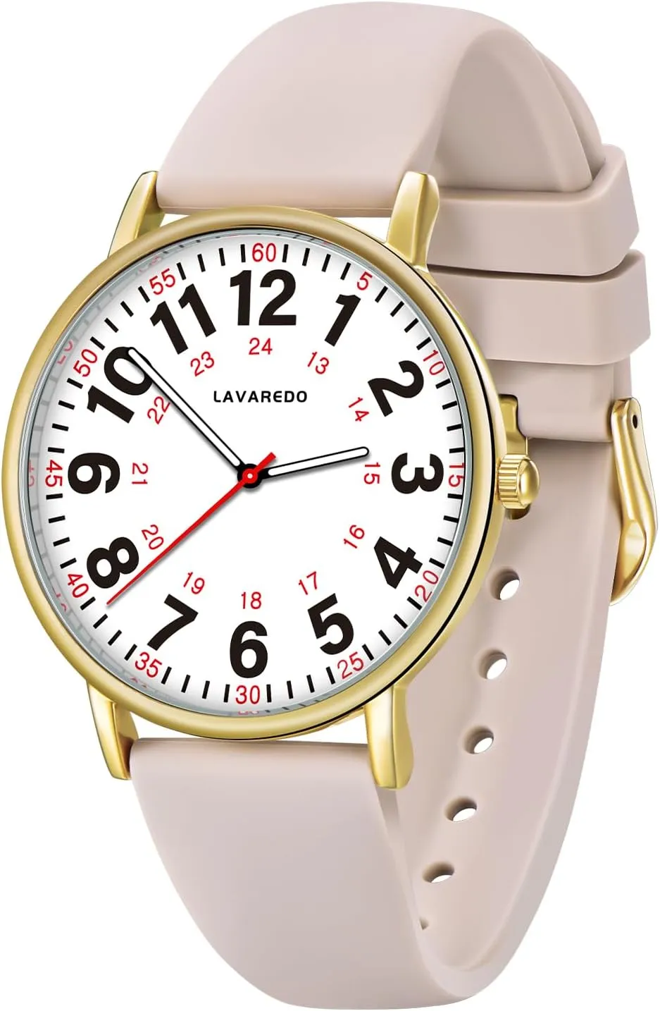 Hand, 12/24 Hours,Silicone Band Nurse Watch for Nurses Doctors Women drawback holy mormon Mississippi Men,Waterproof Analog Watches with Luminous Dial and Japanese Quartz Movement,Easy to Read Military Time Watch with Second 