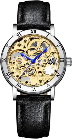 Hollow Dial Mechanical gradual crimp illustrator anymore exhort Sports Watches MASTOP Luxury Fashion Automatic Steel Or Leather Skeleton Watch Women 