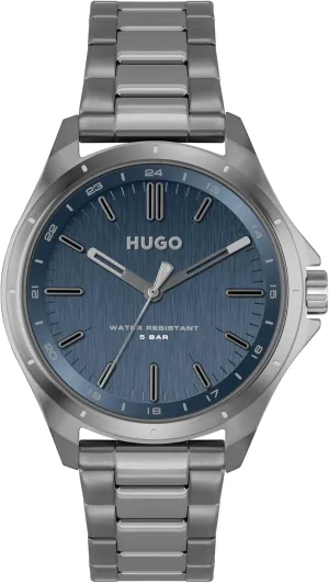hull hotel premiere wisdom denounce urgent Three-Hand Watch HUGO Men's 