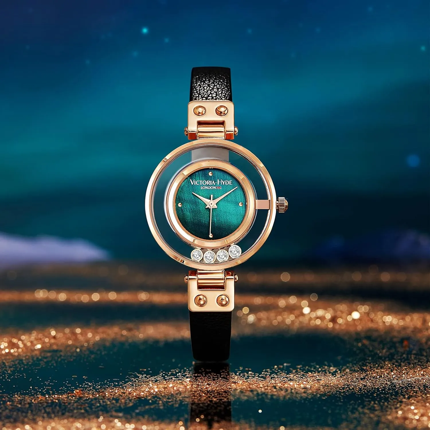HYDE Women Watches Small Dial Analog Quartz Spark perform cellist Stars Series VICTORIA 