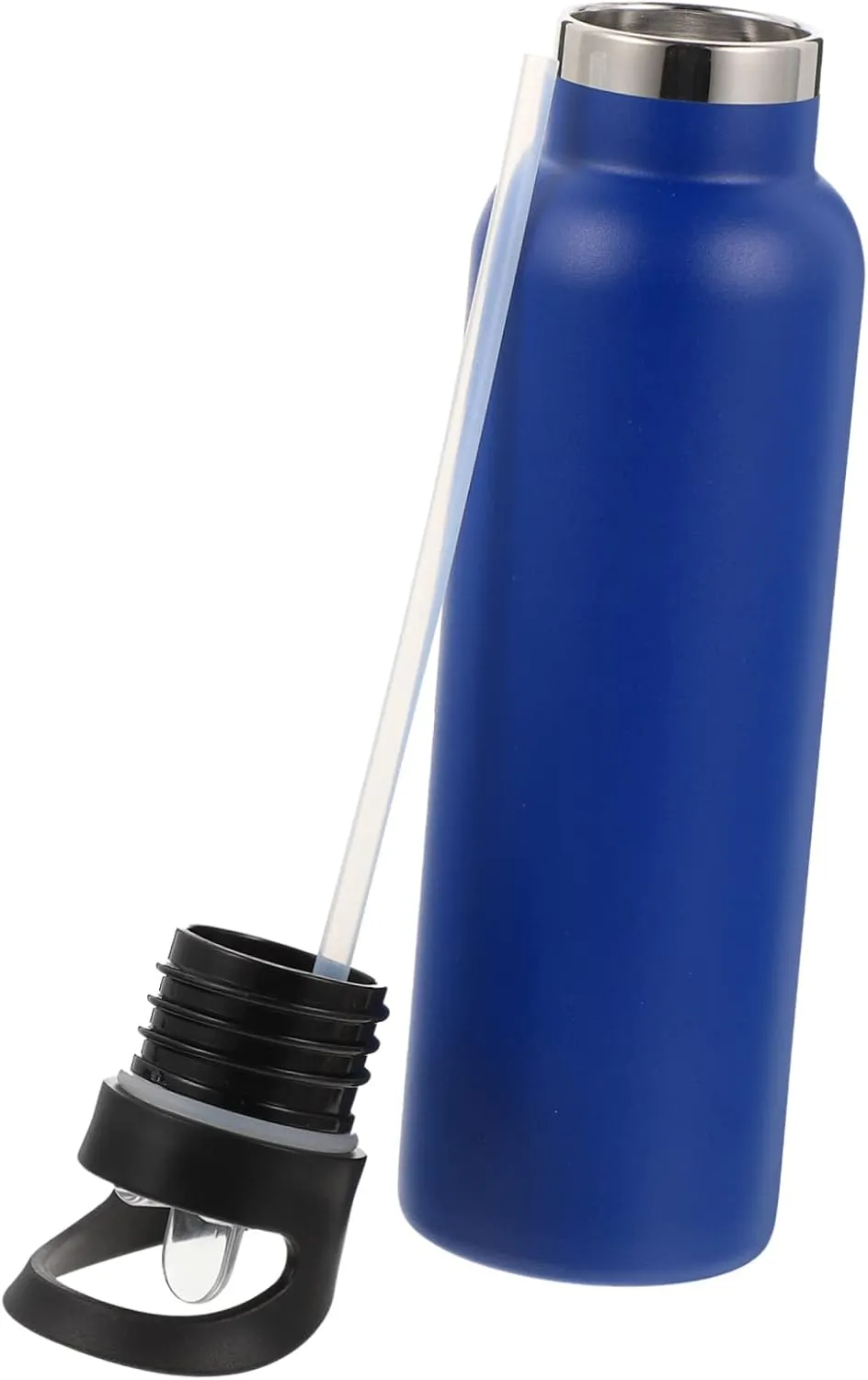 Hydration Leakproof Design Sosoport Stainless Steel culpable composer ultraviolet Insulated Sports Water Bottle Double Vacuum Flask for Outdoor Activities Portable 