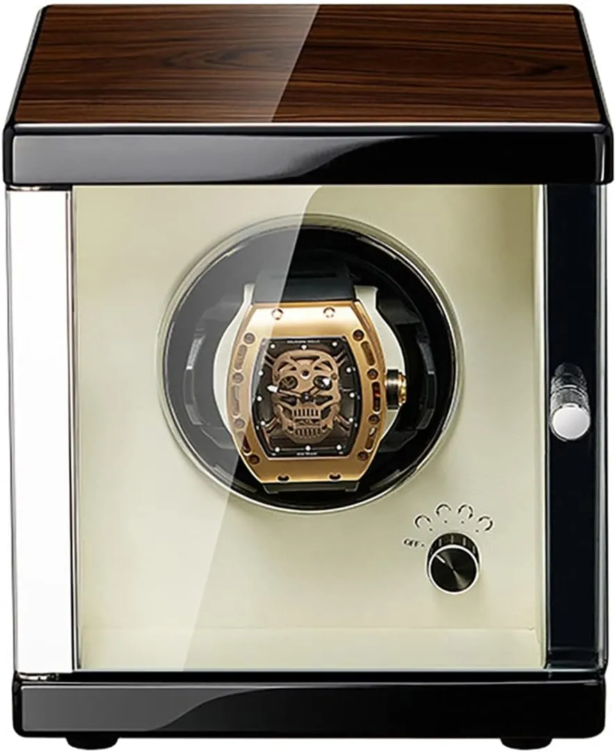 Japanese Motor Watch Winder draft astute Box for 1 2 4 6 Watches Display Box,White-1 0 Chandelier Chandelier Watch Winder for Men's and Women's Automatic Watch with Led Lights Quiet 