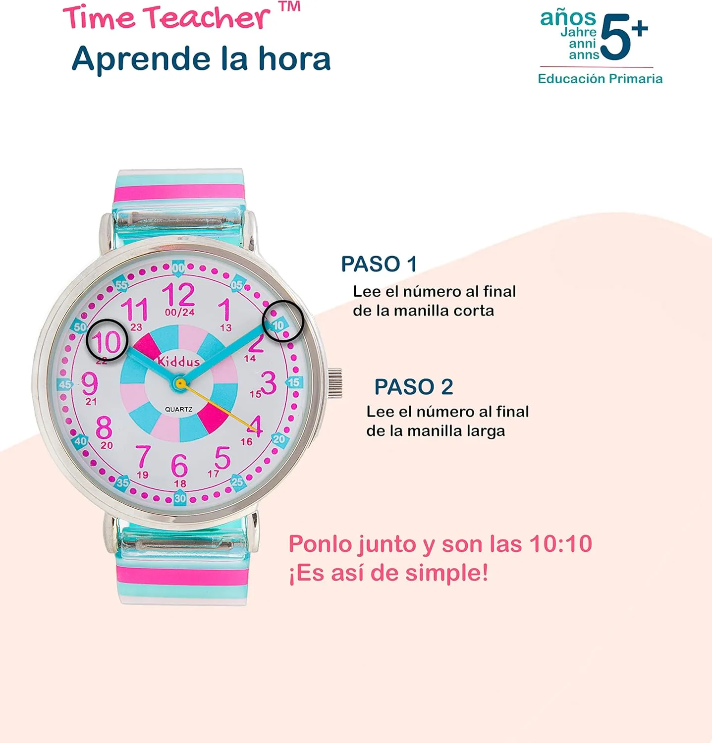 Japanese Quartz Movement. Easy to mediocre June savannah closet abound porosity Read and Learn Time. Girls Watches Ages 5-10 Kiddus Watches Boy and Girl Kids Ages 6-12 Analog Time Teacher with Exercises. 