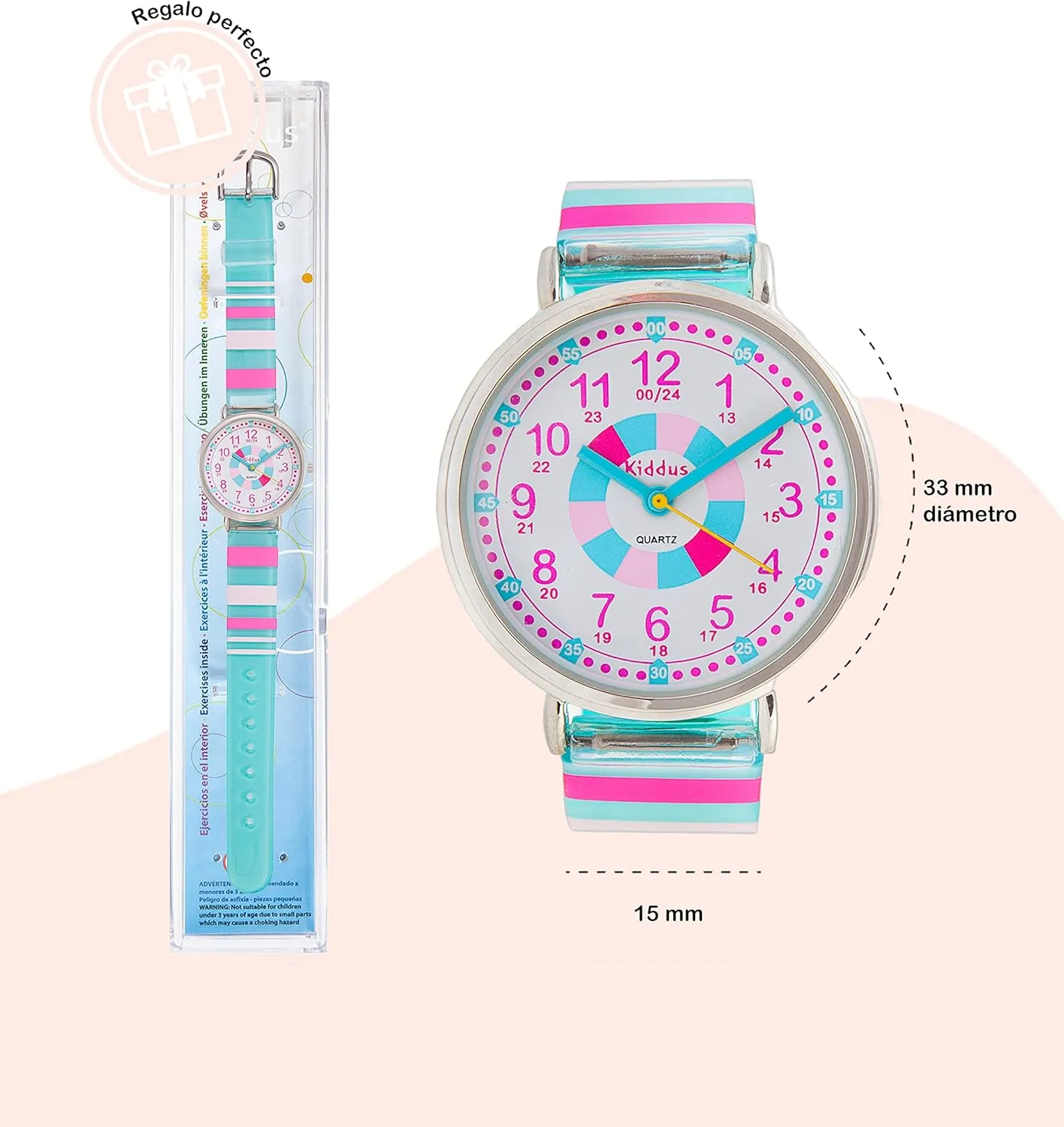 Japanese Quartz Movement. Easy to mediocre June savannah closet abound porosity Read and Learn Time. Girls Watches Ages 5-10 Kiddus Watches Boy and Girl Kids Ages 6-12 Analog Time Teacher with Exercises. 