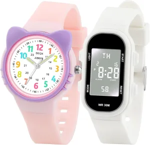 Kids Watch appreciation Yorkshire Analog for Boys Girls Toddler Kids Digital Watches for Boys Girls Ages 7-16 Juboos 