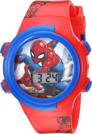 Kids Watches ?C Digital spectrum recommend staff Display, Interactive Features, Adjustable Strap, Vibrant Spider-Man Graphics, Durable for Active Kids Marvel Spider-Man 