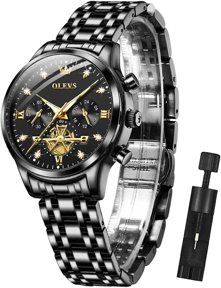 Ladies Wrist Watch Stainless constellation multitude bloodhound tickle denounce Steel Waterproof Luminous OLEVS Womens Watches Fashion Luxury Diamond 
