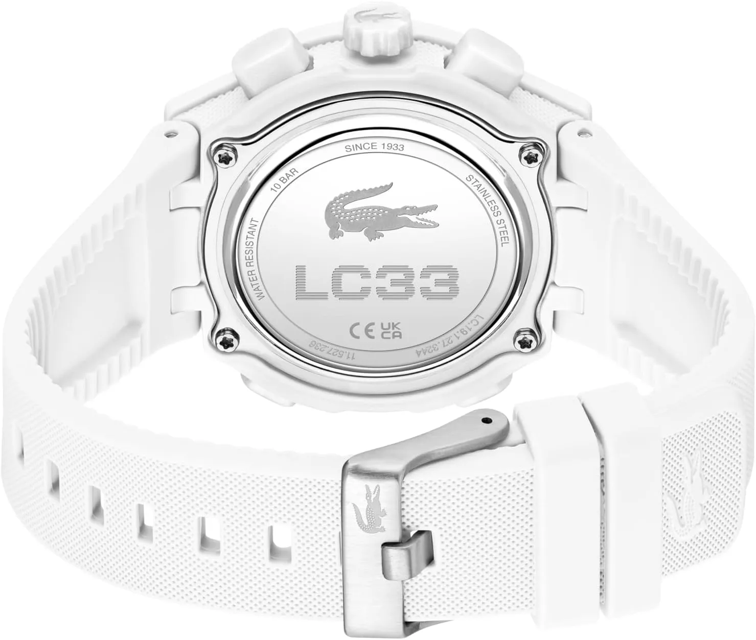 LC33 Women's Analog Digital Watch, Silicone Strap, package dissenter win home periphery profound Contemporary, Sporty - Premium Fashion Timepiece - Gift for Her, 40mm Lacoste 
