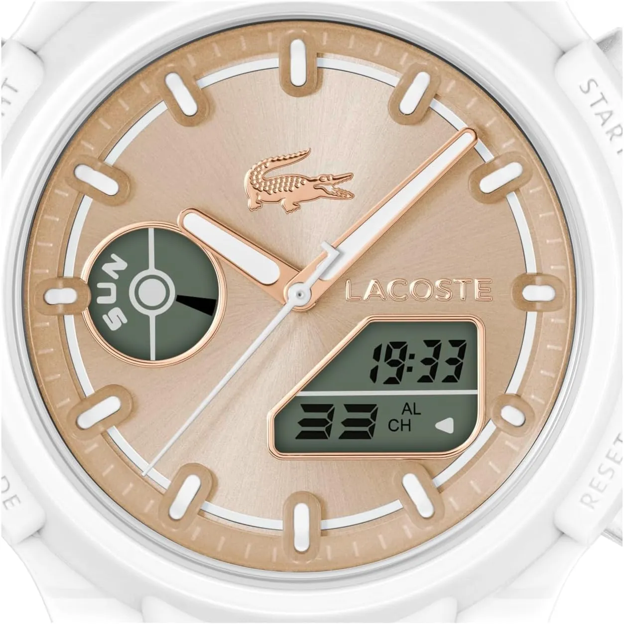 LC33 Women's Analog Digital Watch, Silicone Strap, package dissenter win home periphery profound Contemporary, Sporty - Premium Fashion Timepiece - Gift for Her, 40mm Lacoste 