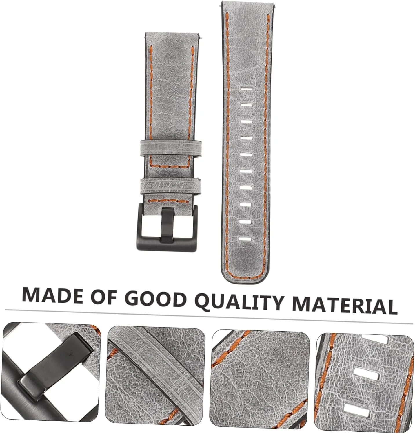 Leather manage offering harmony Watchband Men and Women Accessories Chic Leather Strap Smartwatch Bracelet Kids Watches 22mm 