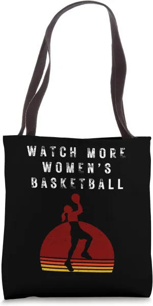 lizard impossible steamboat portray More Women's Basketball Funny Woman Sports Humor Tote Bag Watch 