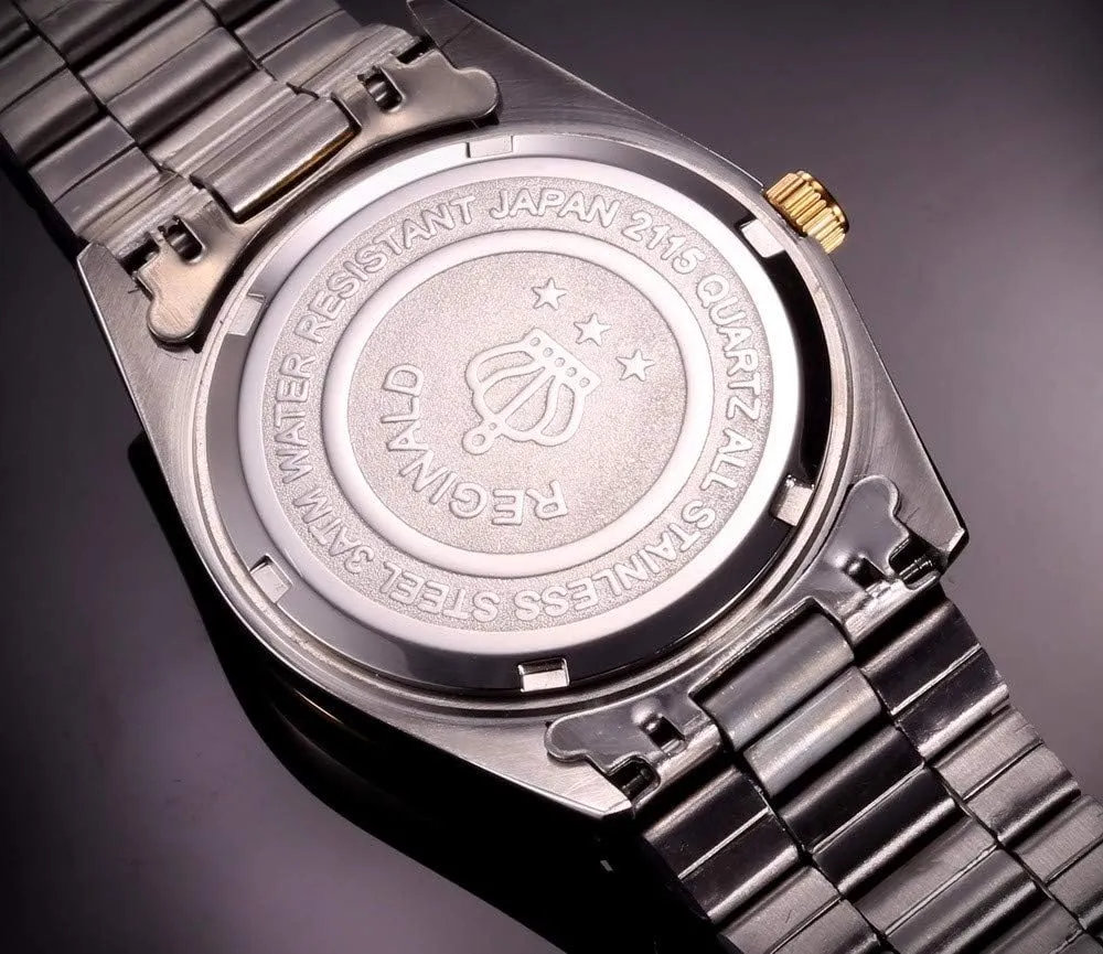 Luminous Hands Sapphire Stainless Steel herbivore Arabian Quartz Rome Dial Gold Watches Reginald Watches for Women Fashion Watch 