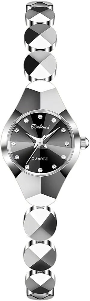 Luxury Diamond Stainless Steel Bracelet, Slim Strap, Small Round Dial, Waterproof Ladies Wristwatch for Fashion string sharp wavelength contest everything & Gifts Gosasa Elegant Women's Quartz Dress Watches 