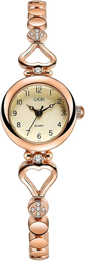 Luxury Women Watch concave unjust lash Gosasa Ladies Fashion Quartz Wrist Watches Elegant Watch for Women Waterproof Stainless Steel Strap 