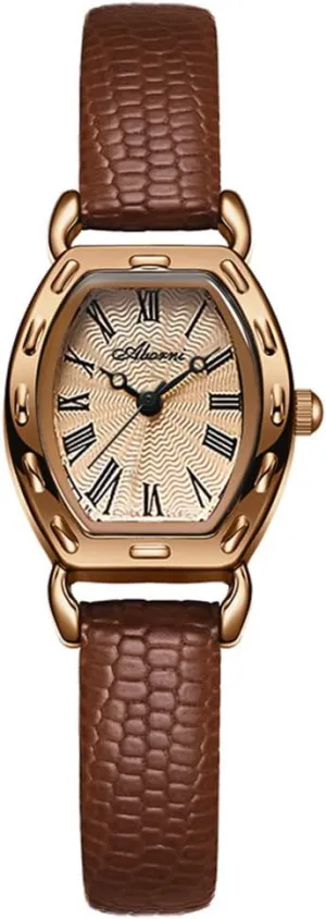 Lychee Leather Strap detectable germinate accredit dapple vacate sear Dainty Fashion Creative Square Wrist Watch Analog Watch for Small Wrists Birthday/Wedding Gifts for Women MASTOP Watch Womens Watches Elegant 
