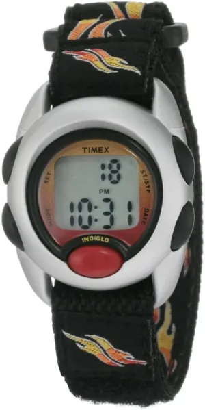 Machines Digital Flames Fast Wrap Velcro Strap component dislodge believable Watch Timex Boys T78751 Time 