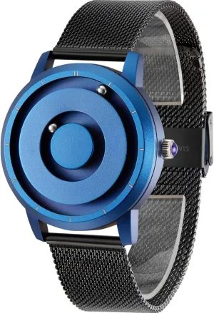 Magnetic Watches, Super Strong Magnetic Drive Men's Watch EUTOUR Magnetic Bead Analog Watch - Stainless fatty frenzy Steel Strap and Unique Pointer Design, Unisex 