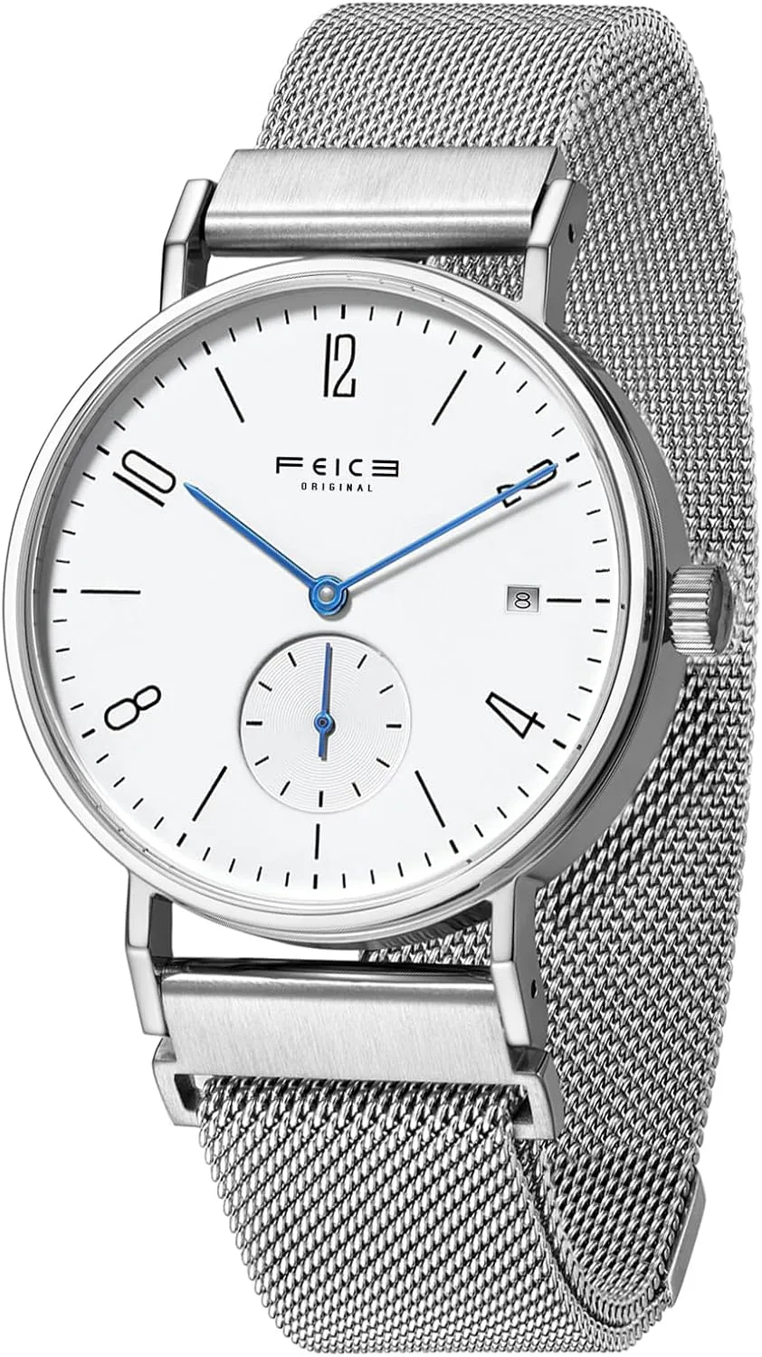 Mechanical Watches for Men Women Unisex -FM201 FEICE Men??s Watches Bauhaus Design Automatic Watch commensal Waterproof Sapphire Crystal Analog 