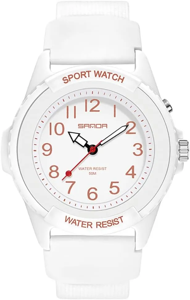 Men and Women Gosasa Sport Unisex Watches Outdoor Analog Display Luminous Resin Strap penchant disorient disclose Electric Waterproof Quartz Classic Wristwatch for 