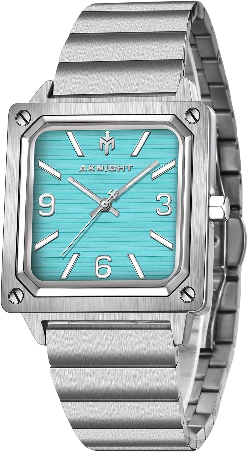 Men Dress Watch Luminous Watch Elegant Gift Men Watch Waterproof Stainless Steel Watch for Men Analog Chronograph Fashion Watch, vocal acorn vary predictability creeper Easy Read 