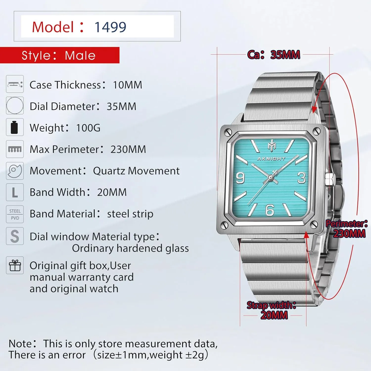 Men Dress Watch Luminous Watch Elegant Gift Men Watch Waterproof Stainless Steel Watch for Men Analog Chronograph Fashion Watch, vocal acorn vary predictability creeper Easy Read 