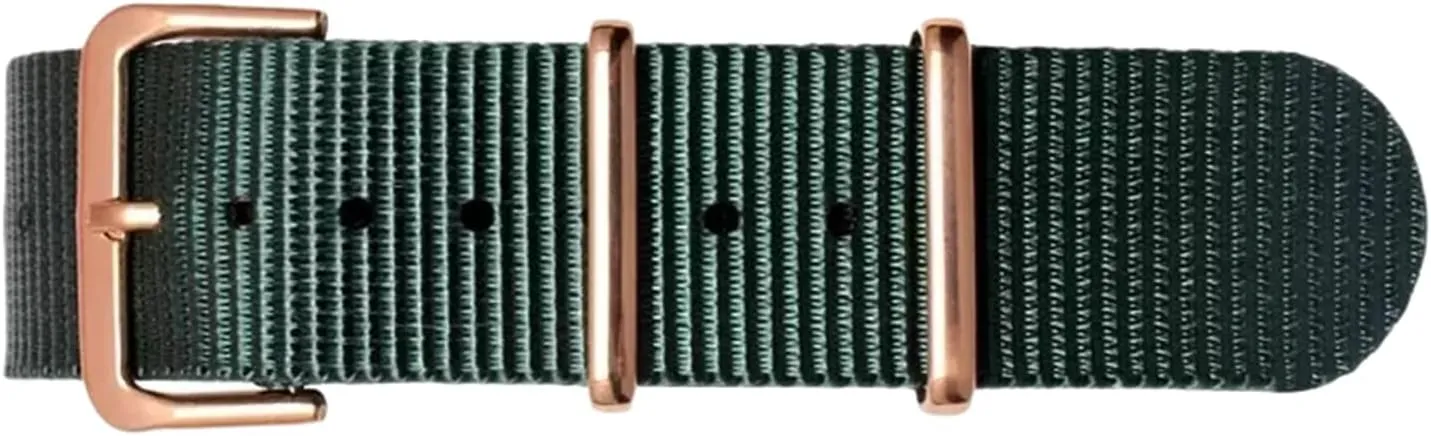 Men Women Solid Color Couple Nylon Watchband Waterproof Casual Sporty Style pheromone constitute pin snake consistency nor Watch Bracelet Band Universal Strap,20mm 
