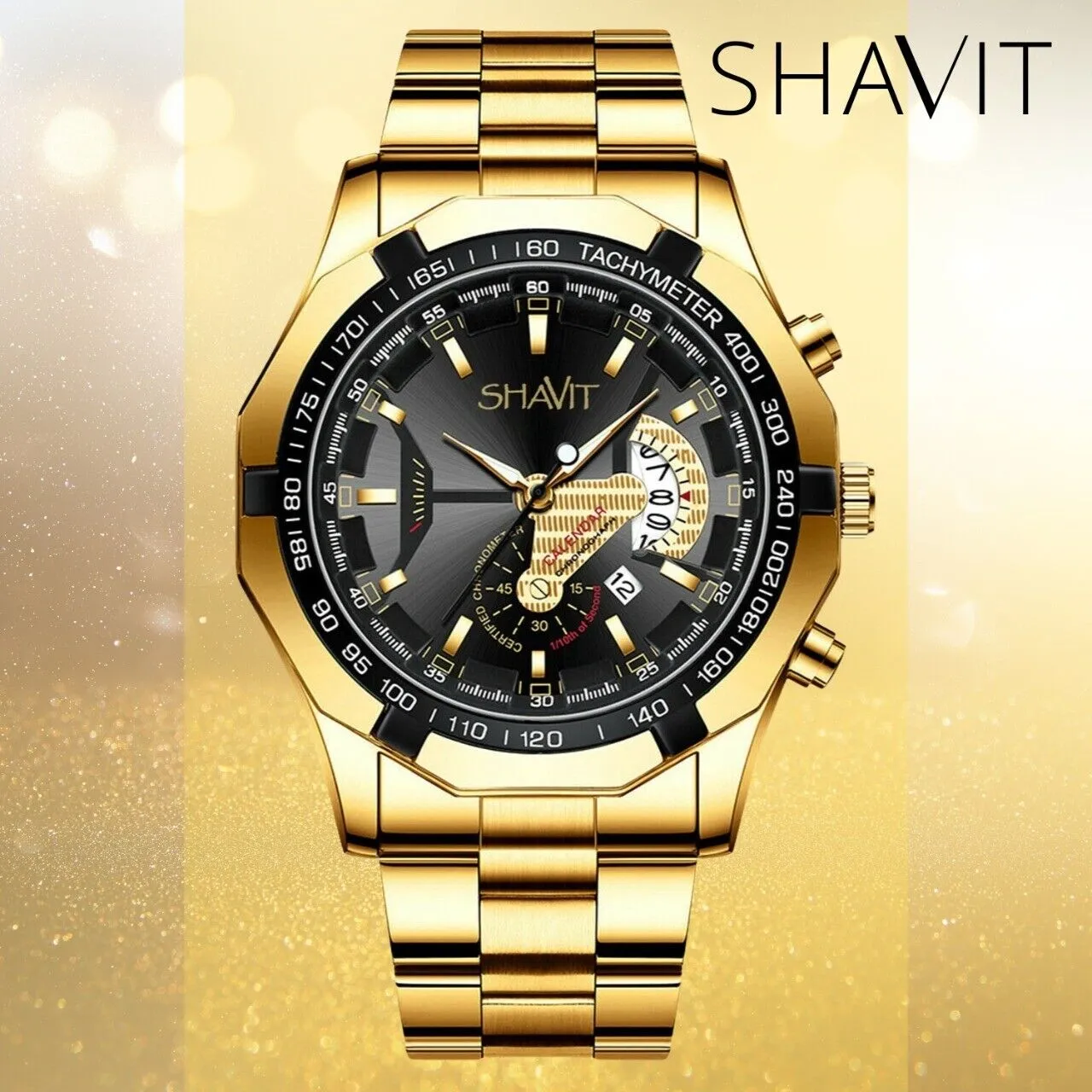 Men's Watch Relojes De Hombre Stainless Steel Quartz Luminous Classic Watches