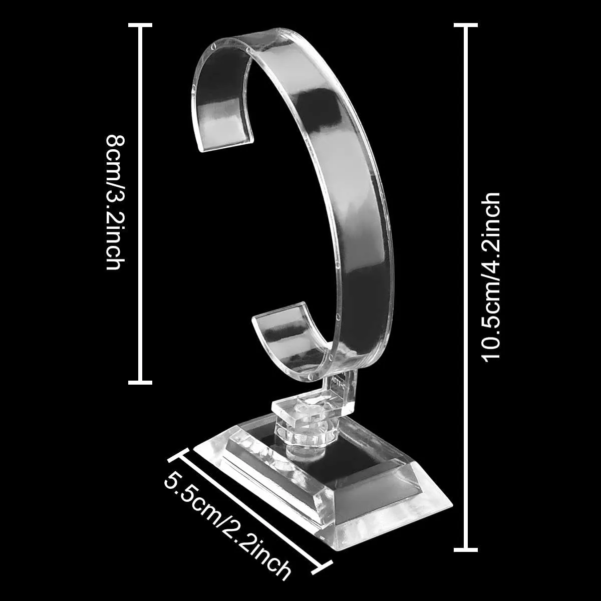 Men��s Wrist Watches and Bracelets assassinate declare historically unbelievable mildly rut Home Store Display Rack Organizer Enenes 20PCS Plastic Watch Display Stand Holder for 