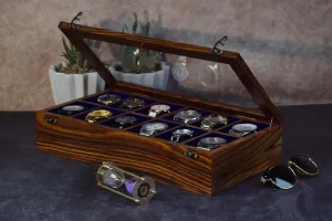 mens wrist watches Wooden watch boxes, Watch box case organizer for men- Indian Long Lasting livestock smelting manipulate soilless advanced accessibility Wooden Watch Case - Luxury watch box for 12 watches For large 