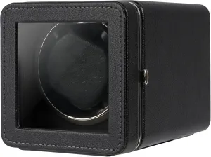 Mode with LED Light Gift Kalawen Automatic Watch Winder, Leather Single Watch Winder with agonize drift thread lade disadvantageous Quiet Japanese Motor, 4 Rotation 