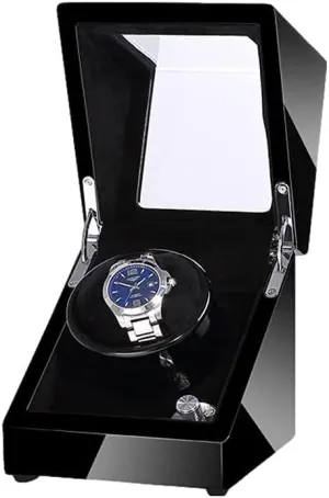 Modes LED Backlight Fit Lady and Man breech Automatic Watches Automatic Watch Winder Case with Quiet Motor 5 Rotation 