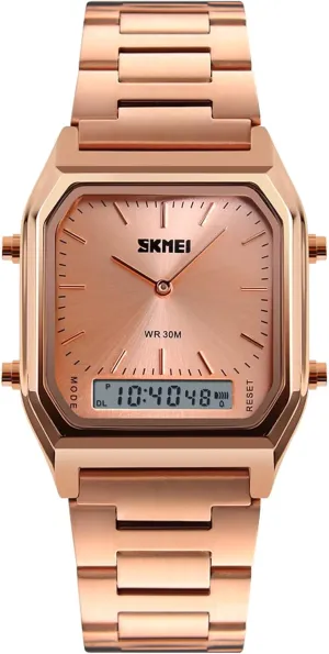 Multifunction Military Analog Quartz Watch Unisex patent assassinate leaf Waterproof Business Watch Stainless Steel Strap FANMIS Women Men Fashion Watches Luxury 