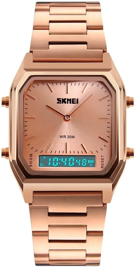Multifunction Military Analog Quartz Watch Unisex patent assassinate leaf Waterproof Business Watch Stainless Steel Strap FANMIS Women Men Fashion Watches Luxury 